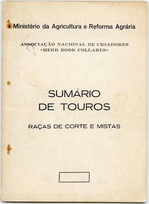 SUMARIO DE TOUROS EDITADA (1)